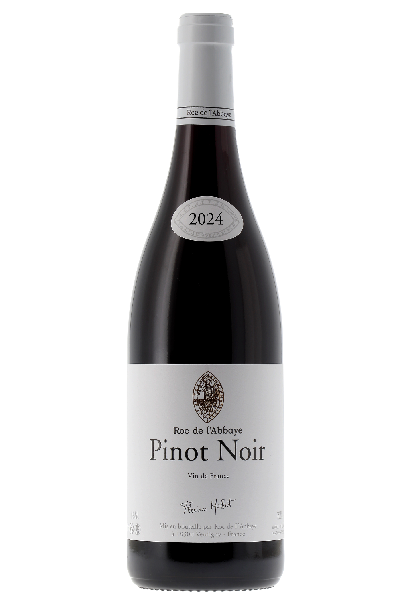 VIN DE FRANCE PINOT NOIR ROUGE - Roc de l'Abbaye 2024